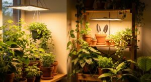 Grow Lights for Indoor Plants Placement Height Affects Plant Health: