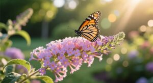 Plant with Butterfly Buddleja and Verbena for Continuous Nectar: